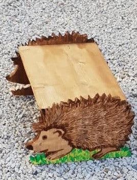 Banc hérisson de la maman